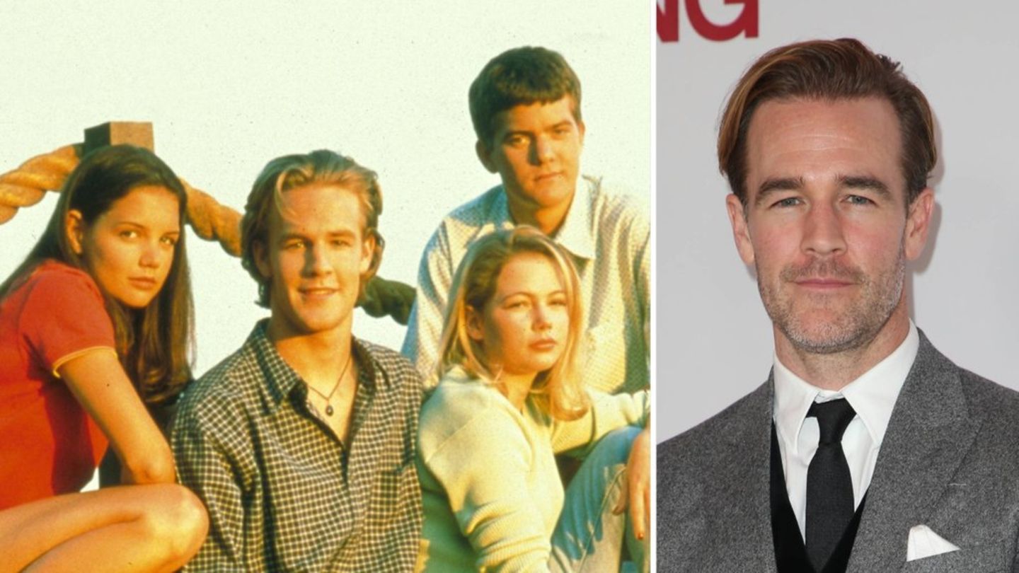 James Van Der Beek (r.) wurde mit der Serie "Dawson's Creek" berühmt.