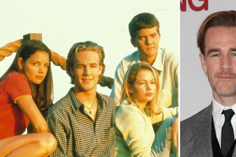 James Van Der Beek (r.) wurde mit der Serie "Dawson's Creek" berühmt.