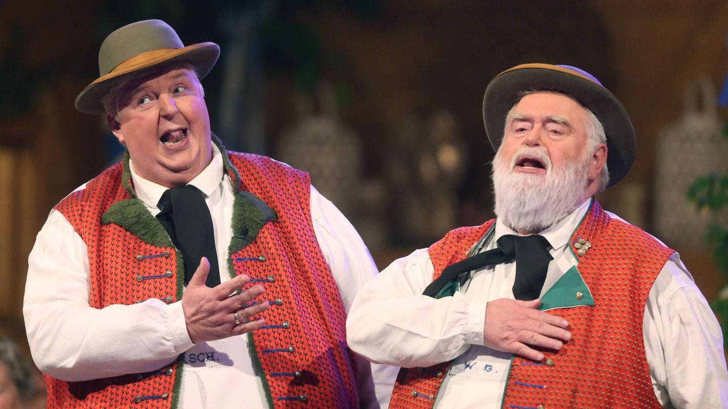 Die "Wildecker Herzbuben" sind mit dem 1989 veröffentlichten Hit "Herzilein" bekanntgeworden. (Archivbild) Foto: Bodo Schackow/d