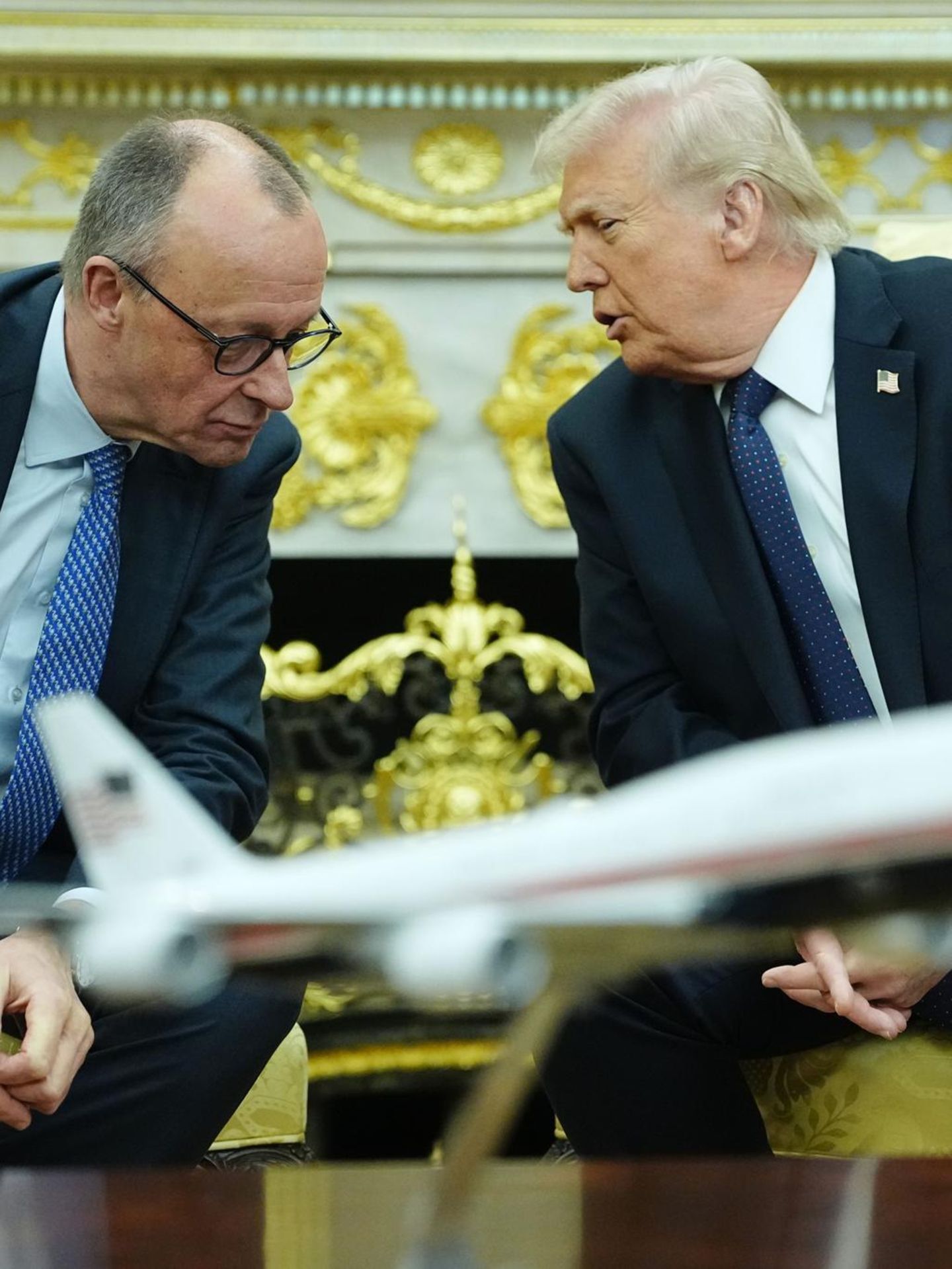 Merz Trump Oval Office Iran