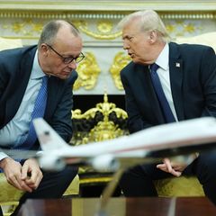 Merz Trump Oval Office Iran