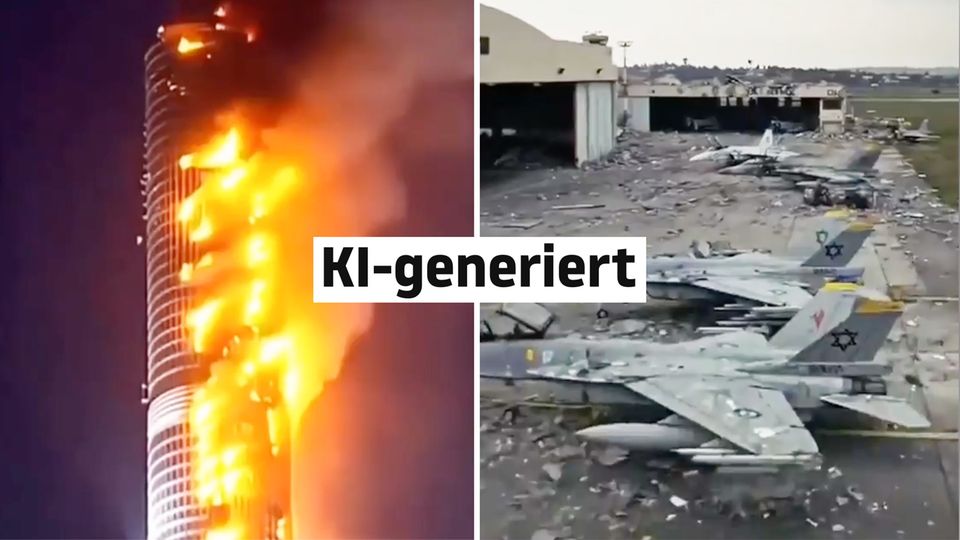 KI-Fakes iranischer Militärerfolge verbreiten sich im Internet