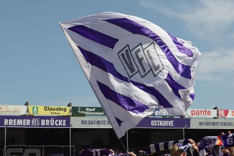Der VfL Osnabrück bleibt Spitzenreiter der 3. Liga. (Archivbild) Foto: Friso Gentsch/dpa