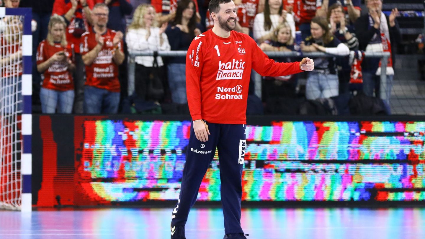 Benjamin Buric und die SG Flensburg-Handewitt waren in Frankreich gefordert. (Archivbild) Foto: Michael Hundt/dpa