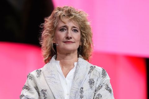 Tricia Tuttle leitet die Berlinale seit zwei Jahren. (Archivbild) Foto: Soeren Stache/dpa