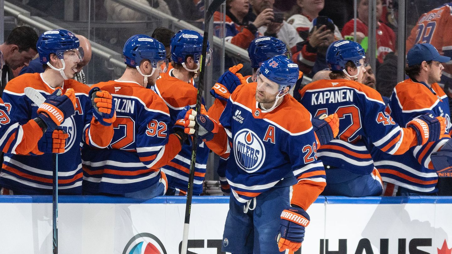 Eishockey: Fünf Scorerpunkte: Draisaitl führt Oilers zu großem Comeback