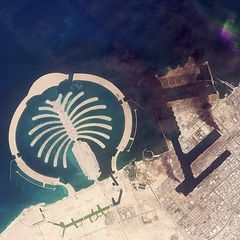 Rauchschwaden über Dubai