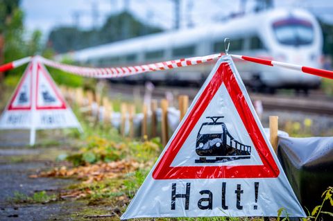 Die Bahnstrecke zwischen Nürnberg und Bamberg wurde gesperrt. (Symbolbild) Foto: Jens Büttner/dpa