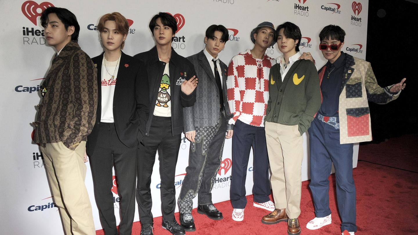 Die koreanische Boyband BTS