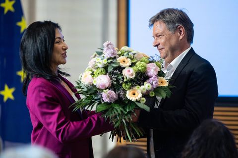 Kann sie es so gut wie er? Wirtschaftsministerin Katherina Reiche im Mai 2025 bei der Amtsübernahme