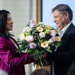 Kann sie es so gut wie er? Wirtschaftsministerin Katherina Reiche im Mai 2025 bei der Amtsübernahme