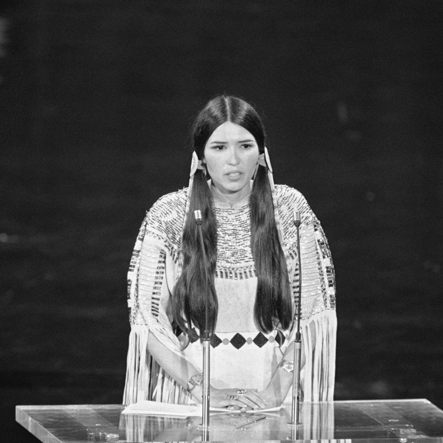Oscars 1973: Sancheen Littlefeather lehnt für Brando ab