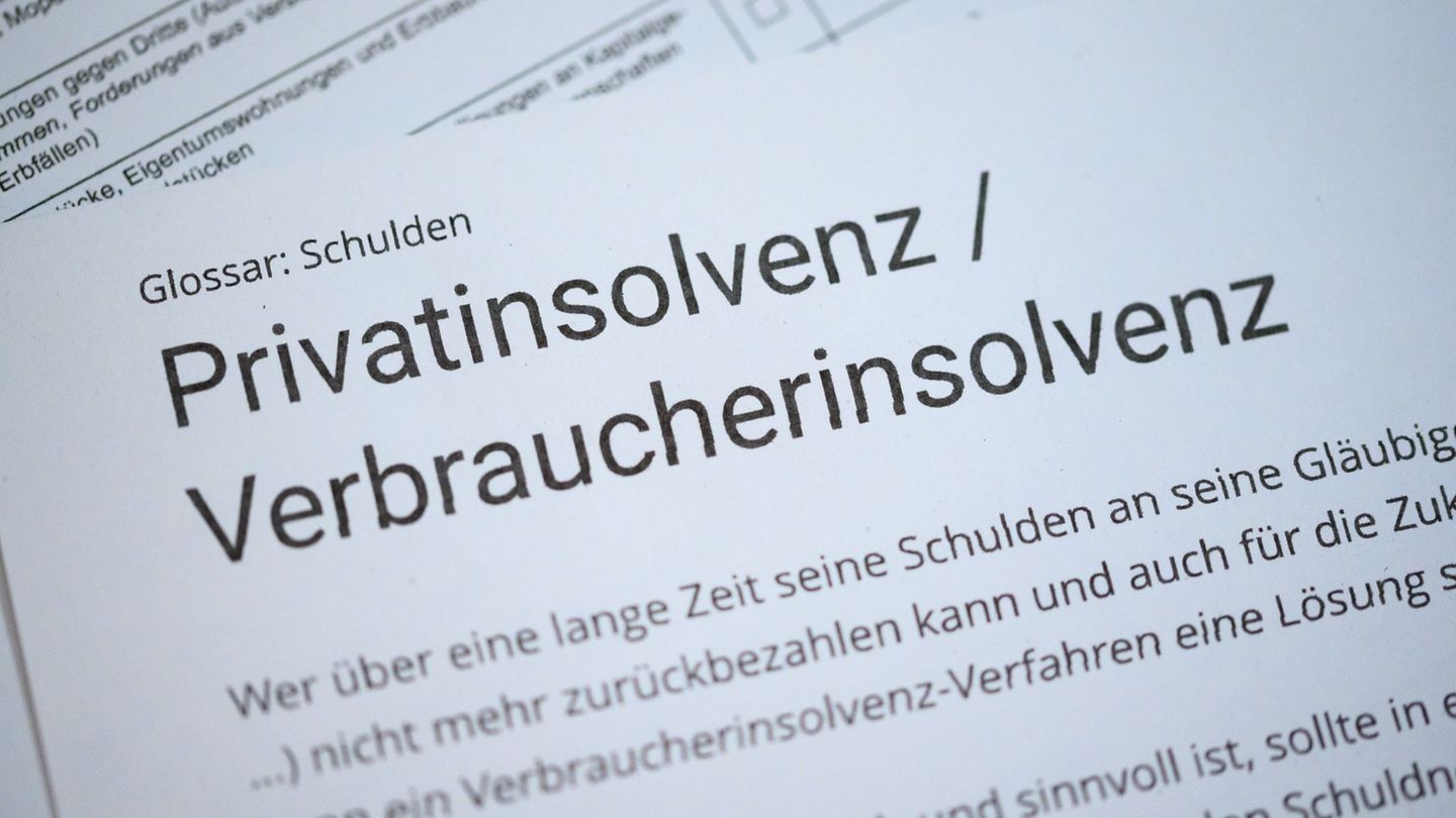 Aus Schleswig-Holstein wird ein Anstieg der Verbraucherinsolvenzen gemeldet. (Symbolbild) Foto: Jonas Walzberg/dpa