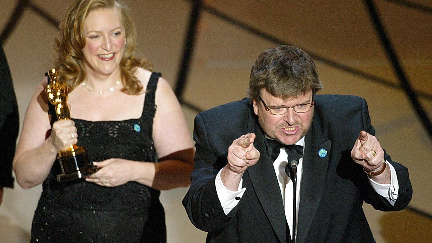 Michael Moore bei den Oscars