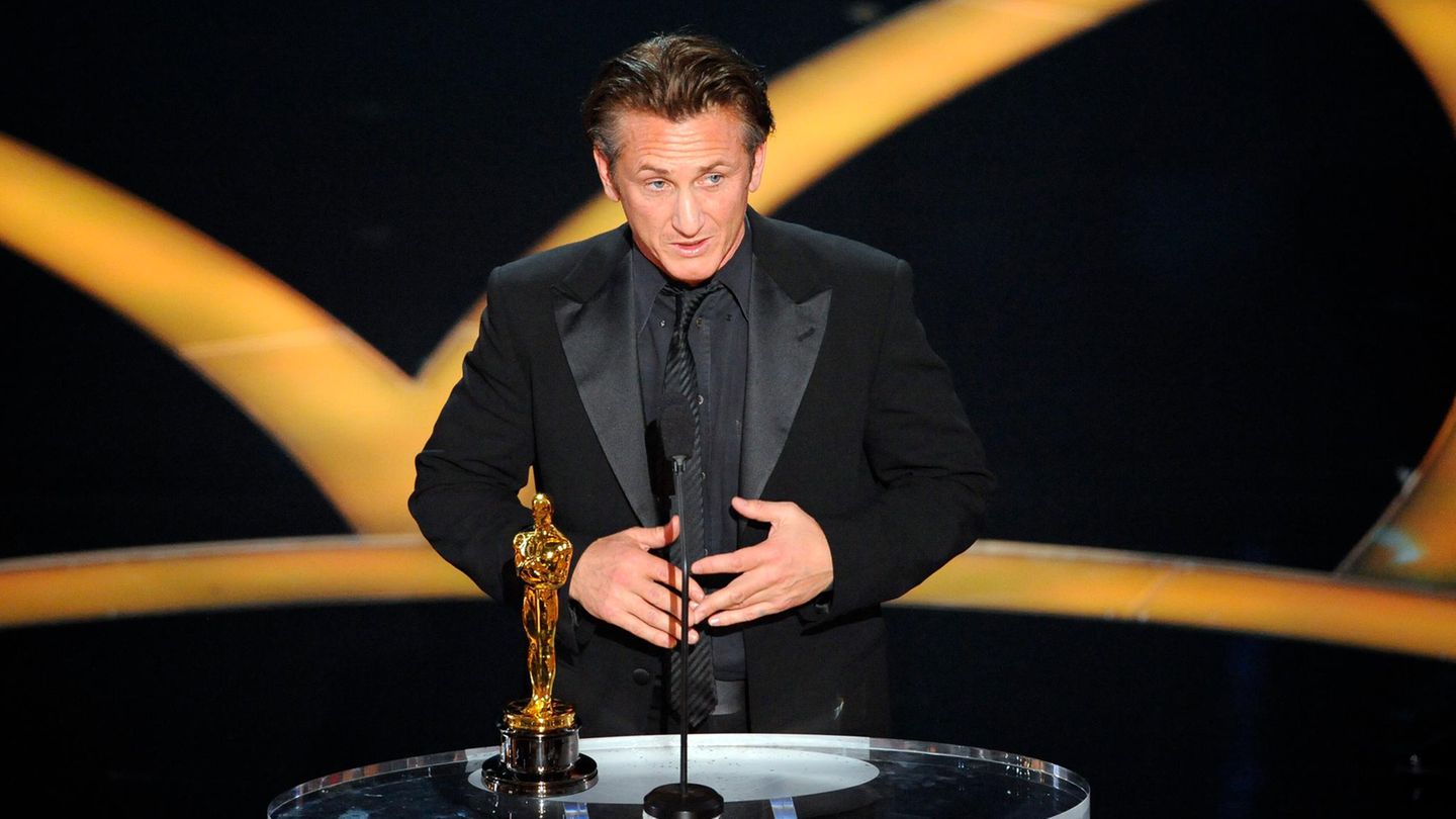 Sean Penn bei den Oscars