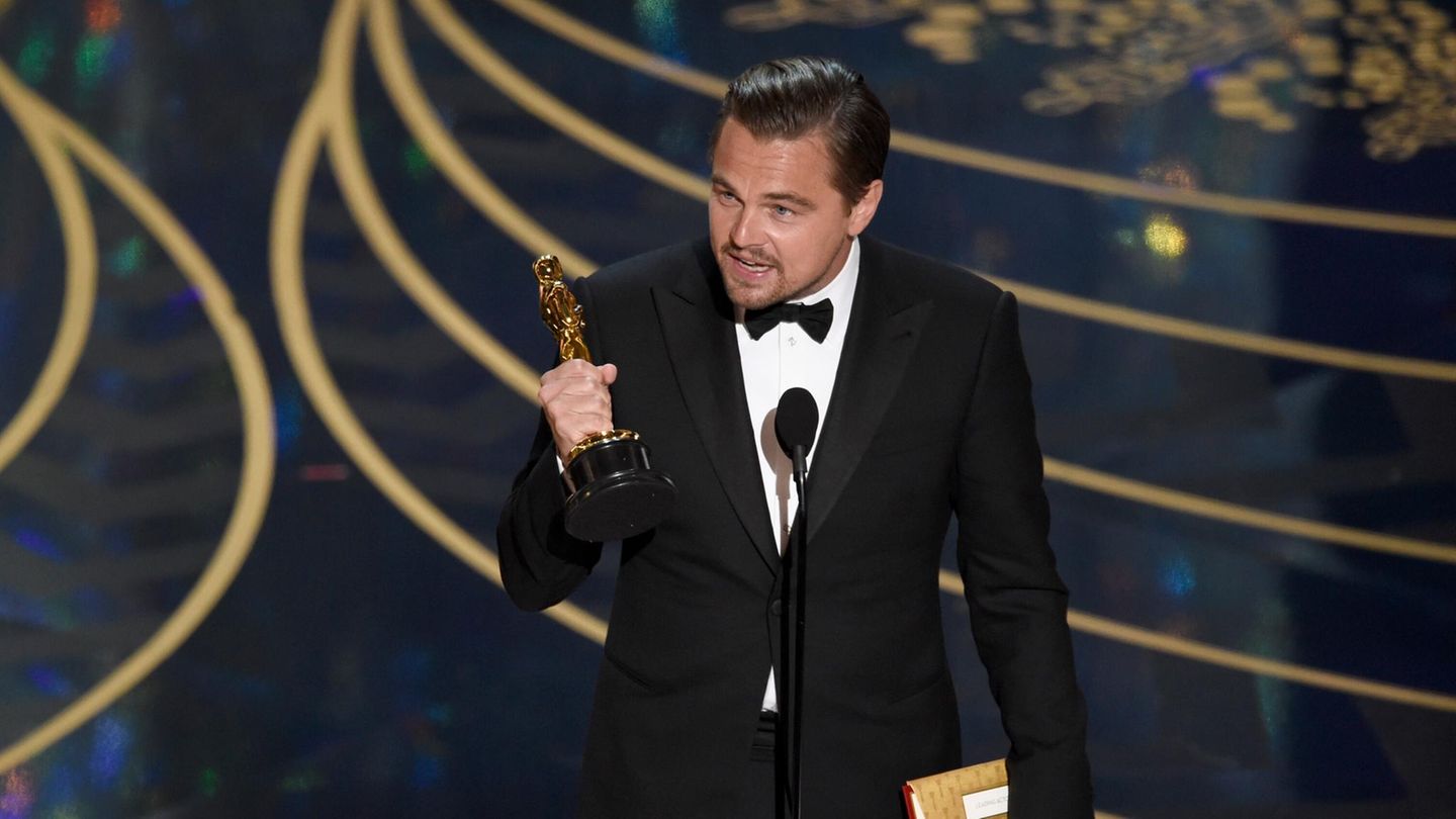 Leonardo DiCaprio bei den Oscars