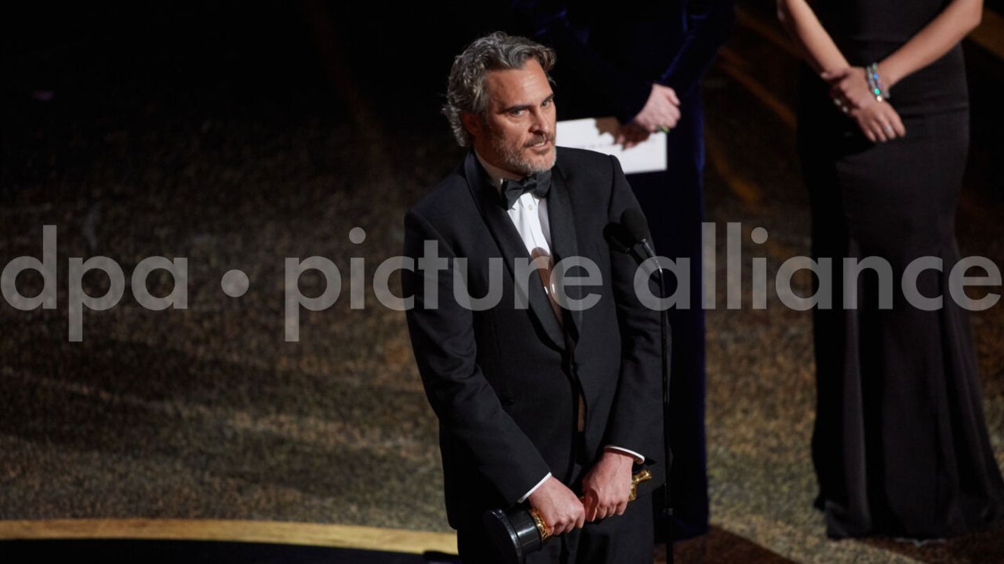 Joaquin Phoenix bei den Oscars