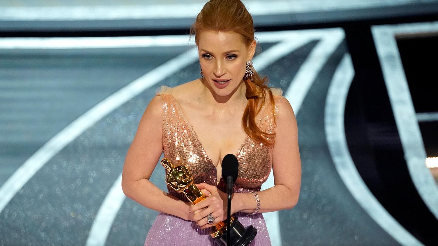 Jessica Chastain bei den Oscars