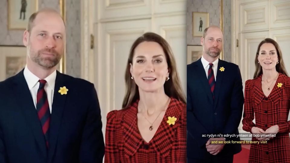 Prinzessin Kate spricht erstmals öffentlich Walisisch