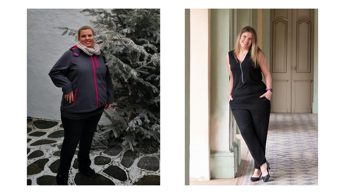 „Ich fühle mich endlich wieder gut in meinem Körper.“ Zweifach Mama Ines ist begeistert von Almased.