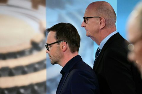 Jan Redmann und Dietmar Woidke