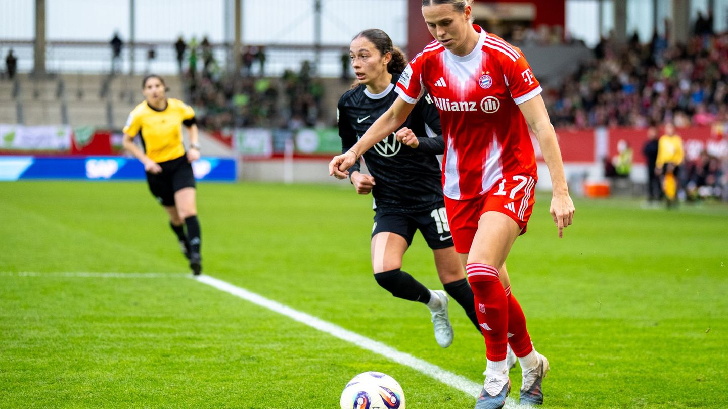 Klara Bühl ist eine Leistungsträgerin des FC Bayern München. (Archivbild) Foto: Ulrich Gamel/dpa