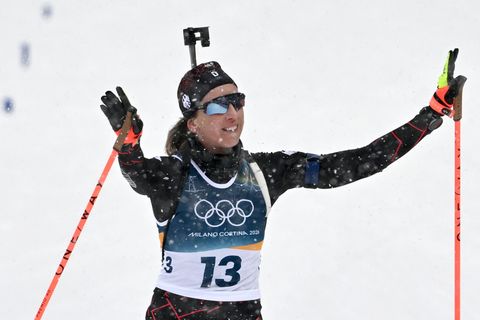 Franziska Preuß wechselt die Seiten und wird erstmals ein Rennen kommentieren. (Archivbild) Foto: Hendrik Schmidt/dpa