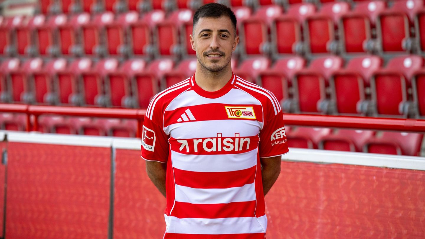 Josip Juranovic ist wieder im Union-Mannschaftstraining. Foto: Matthias Koch/dpa