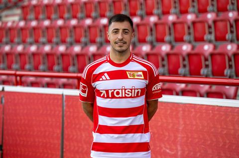 Josip Juranovic ist wieder im Union-Mannschaftstraining. Foto: Matthias Koch/dpa