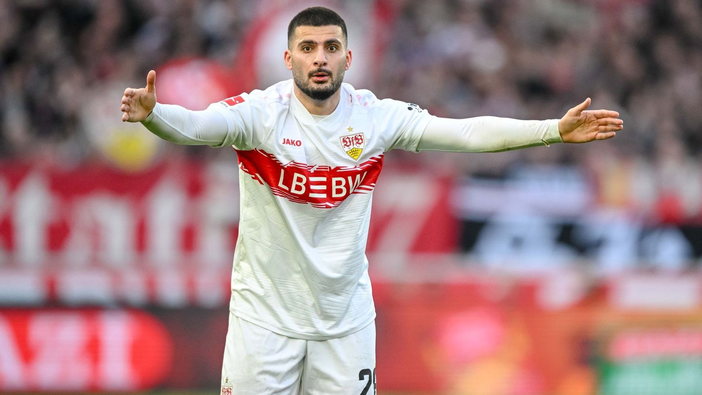 Aktuell in Topform: Stuttgarts Stürmer Deniz Undav. (Archivbild) Foto: Harry Langer/dpa