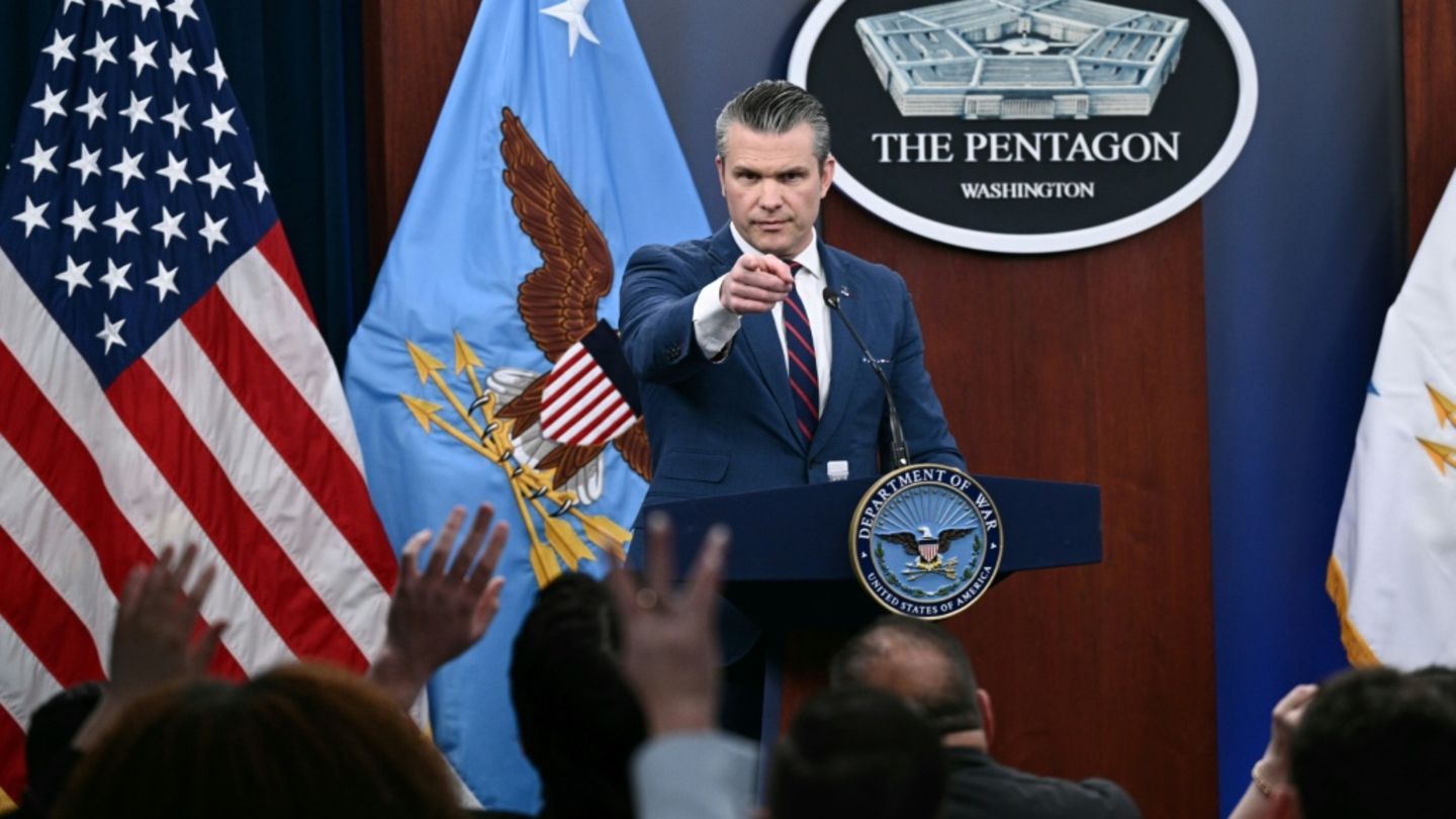 Pentagonchef Pete Hegseth