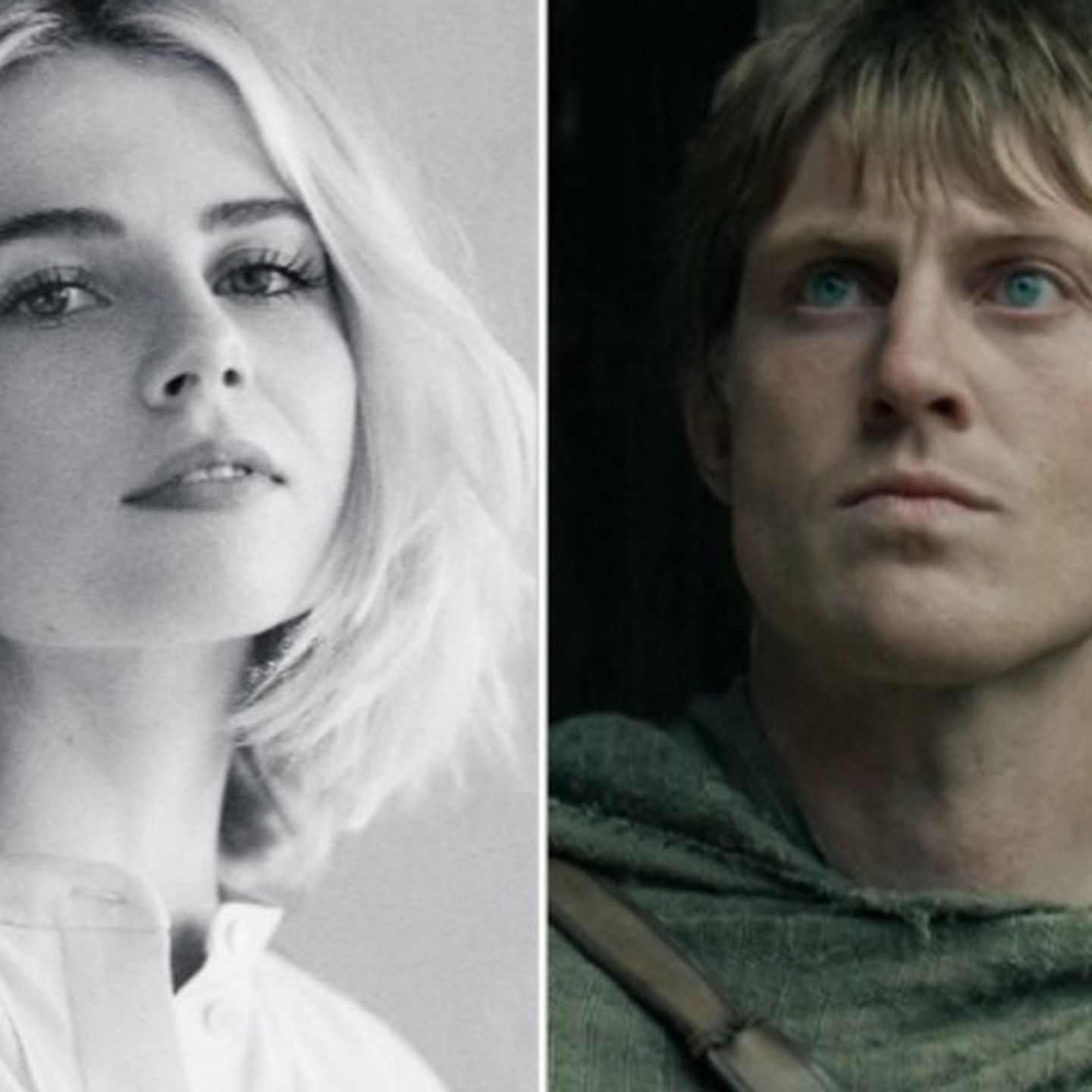 Lucy Boynton neben Peter Claffey in "A Knight of the Seven Kingdoms".