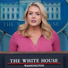 Die Sprecherin des Weißen Hauses, Karoline Leavitt