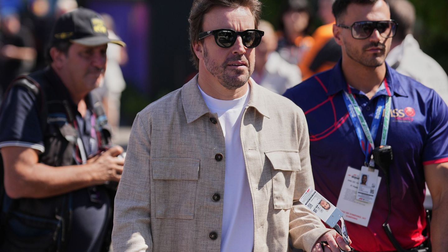 Fernando Alonso: "Ich stelle mich den Problemen." Foto: Heath McKinley/AP/dpa