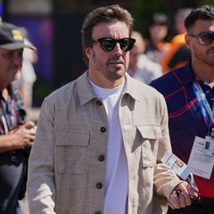 Fernando Alonso: "Ich stelle mich den Problemen." Foto: Heath McKinley/AP/dpa