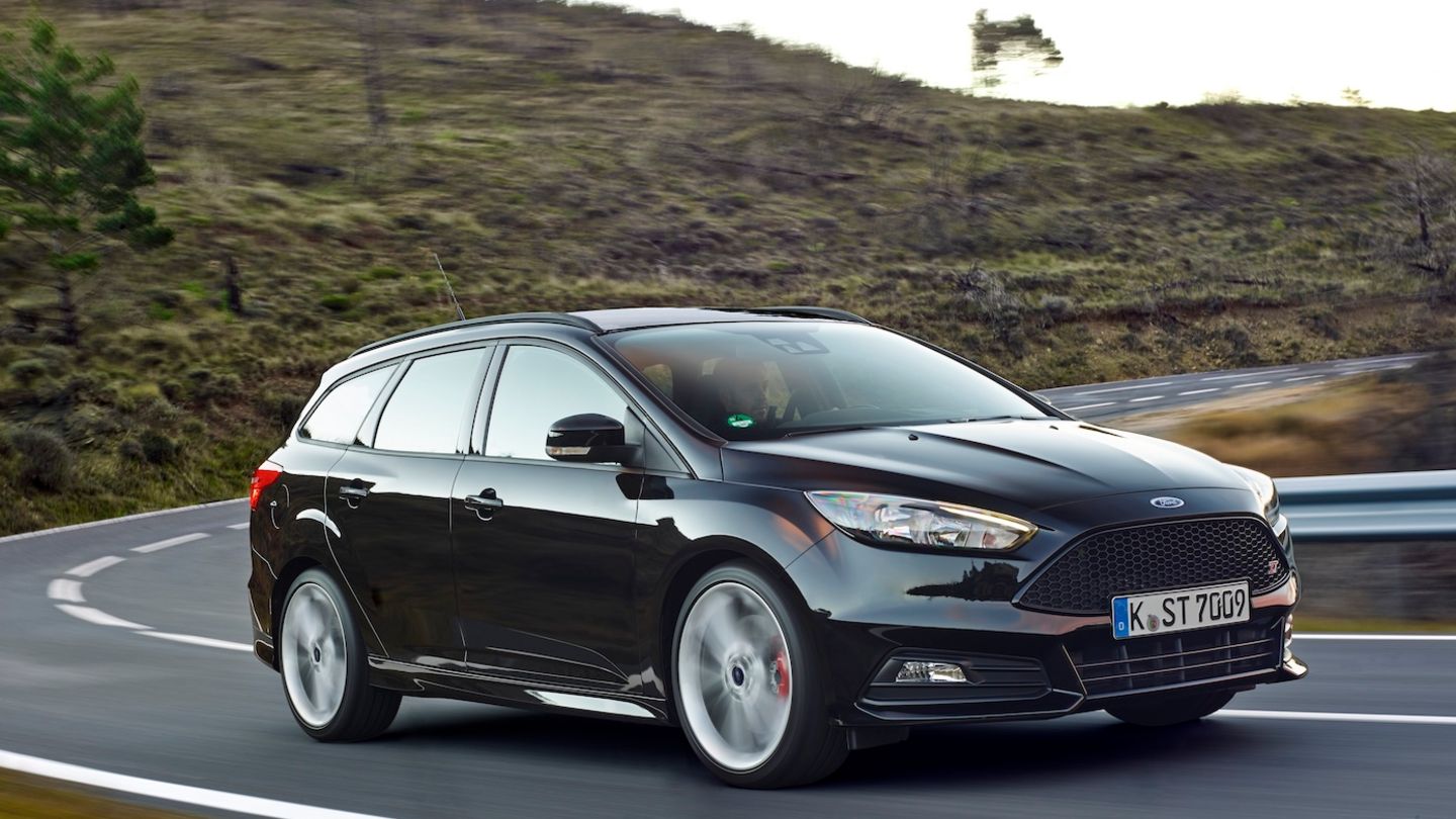 Ford Focus ST auf der Straße