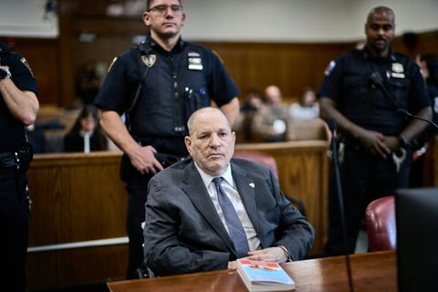 Weinstein bei einer Anhörung am Mittwoch