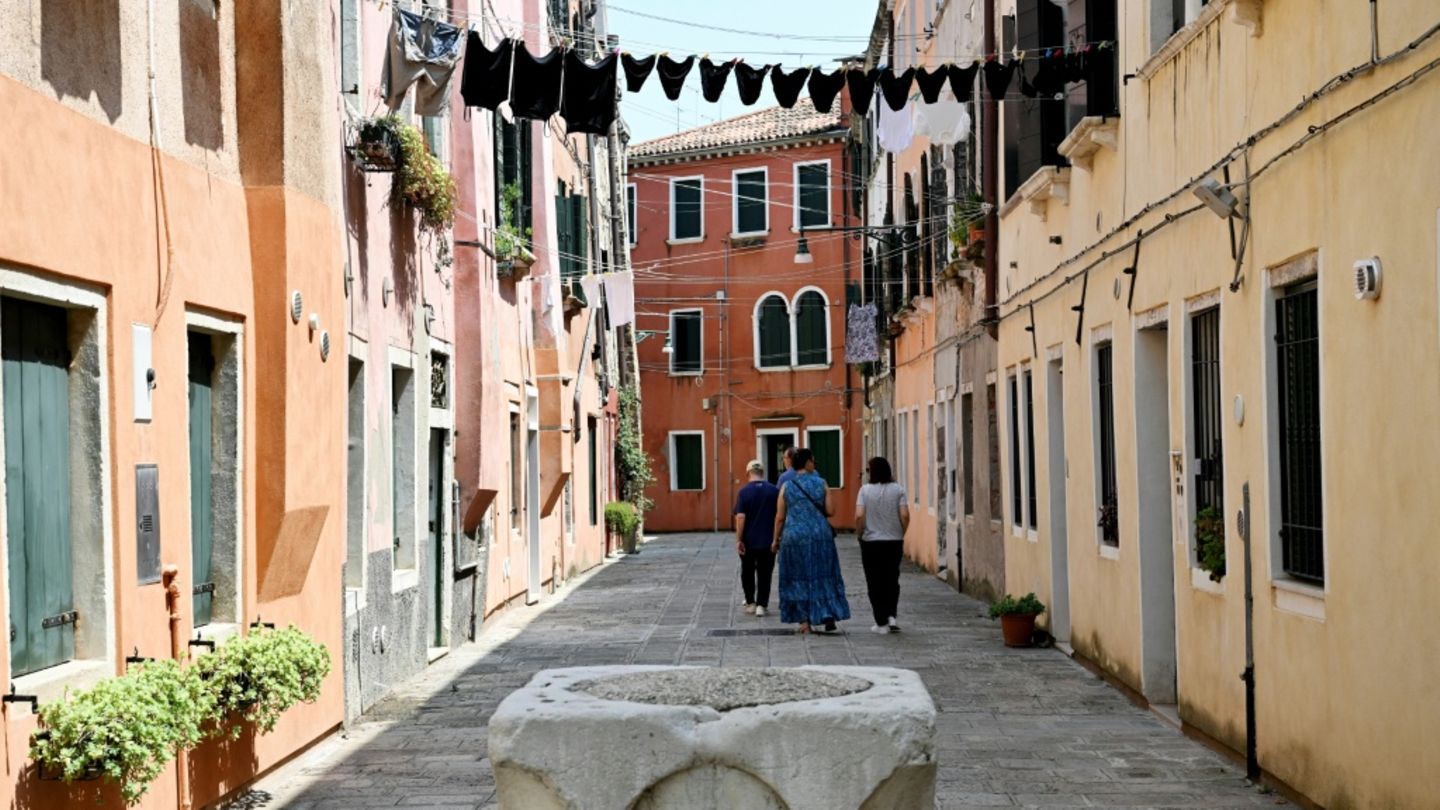Straße in Venedig
