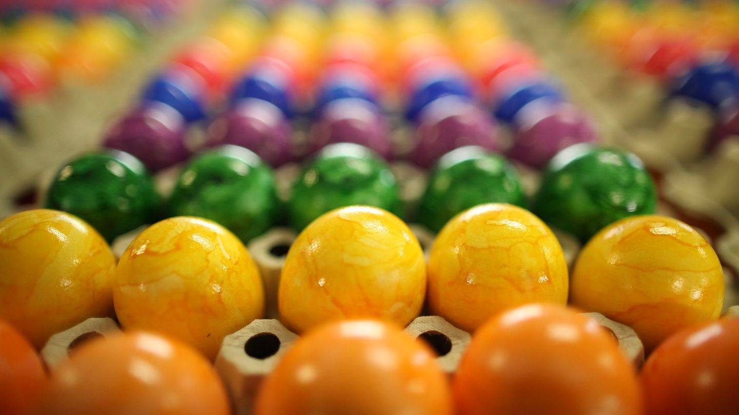 Trotz Eierknappheit ist das Osterfest nicht in Gefahr.