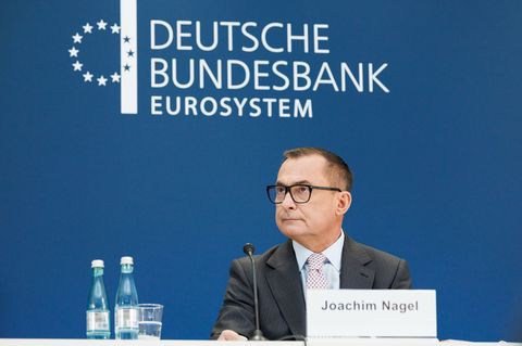 Bundesbank-Präsident Nagel muss einen Verlust von 8,6 Milliarden Euro verkünden. Foto: Hannes P. Albert/dpa
