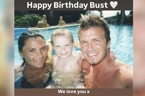 David und Victoria Beckham Instagramstory