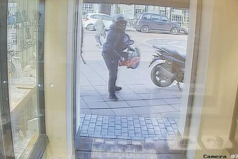 Räuber überfallen Juweliergeschäft – mit einer Kettensäge