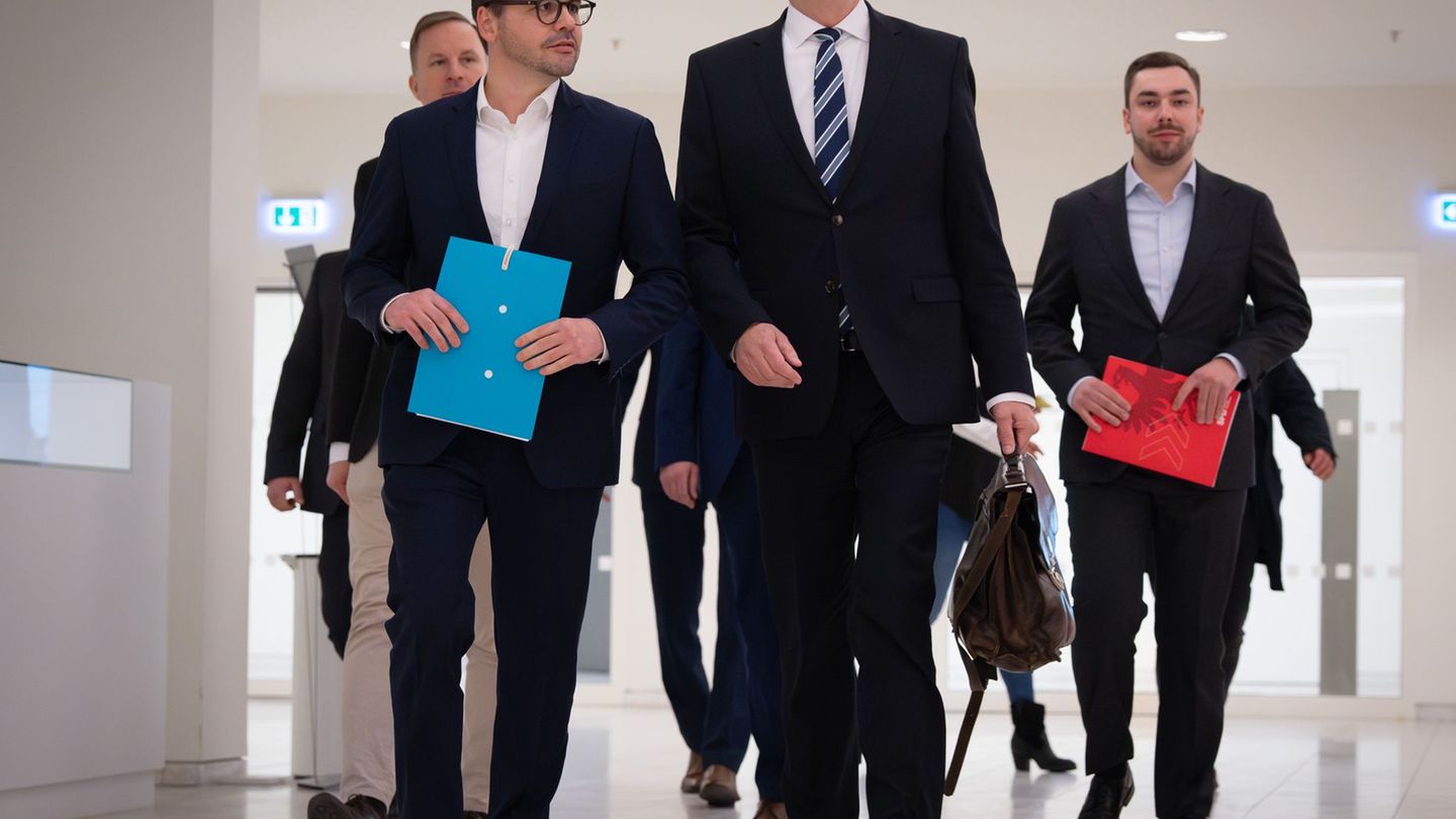 Die SPD von Ministerpräsident Dietmar Woidke und die CDU von Landeschef Jan Redmann stehen in Brandenburg vor einer Koalition -