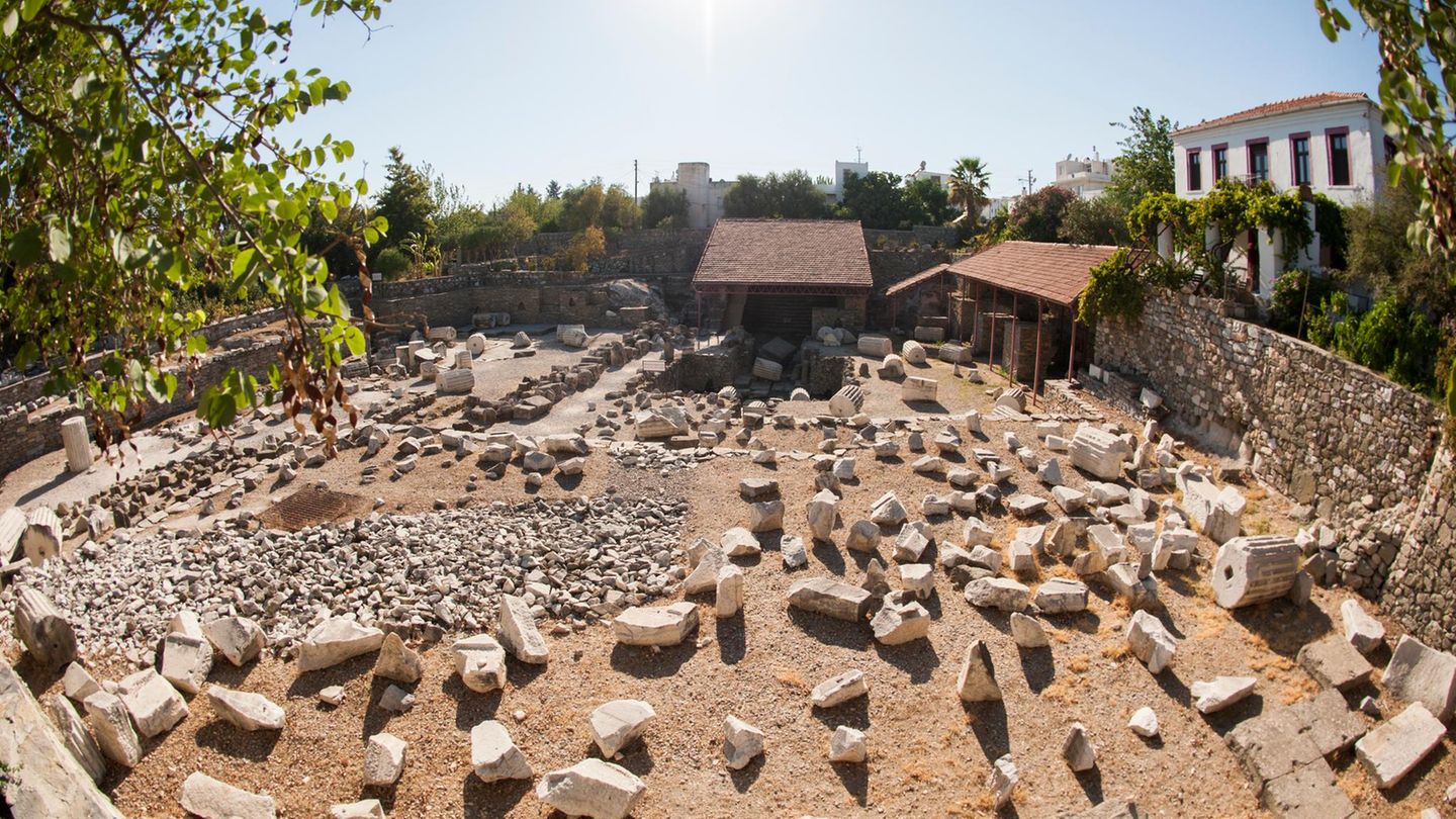 Weltwunder: Mausoleum in Halikarnassos