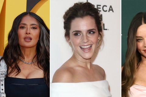 Salma Hayek, Emma Watson und Miranda Kerr haben allesamt einen steinreichen Mann an ihrer Seite.