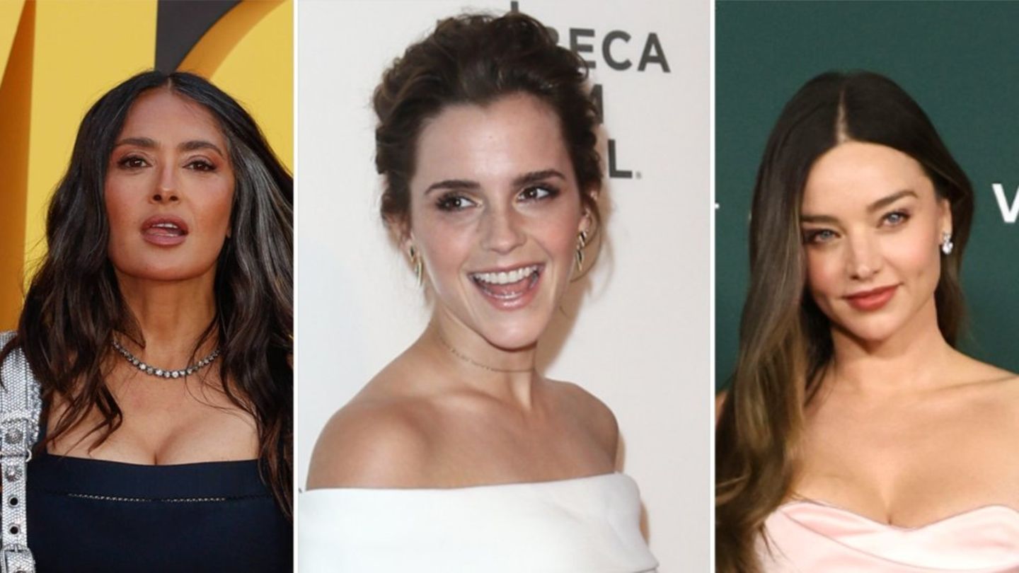 Salma Hayek, Emma Watson und Miranda Kerr haben allesamt einen steinreichen Mann an ihrer Seite.