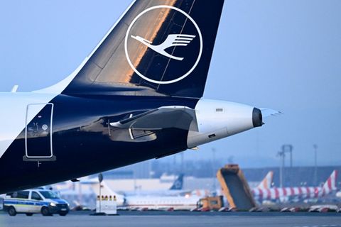 Flugzeug der Lufthansa