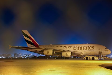 Flugzeug von Emirates