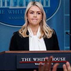 Trump-Sprecherin fetzt sich mit Presse wegen Irankrieg