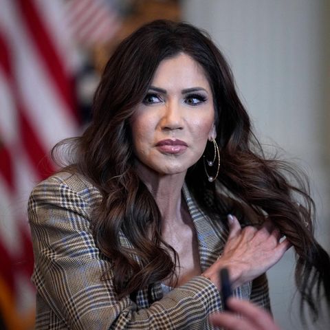 Muss als erste Trumps Kabinett verlassen: Kristi Noem